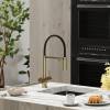 Смеситель для кухни Sancos Imola SC4010BGbh с возможностью подключения фильтра для воды, брашированное золото фото 2