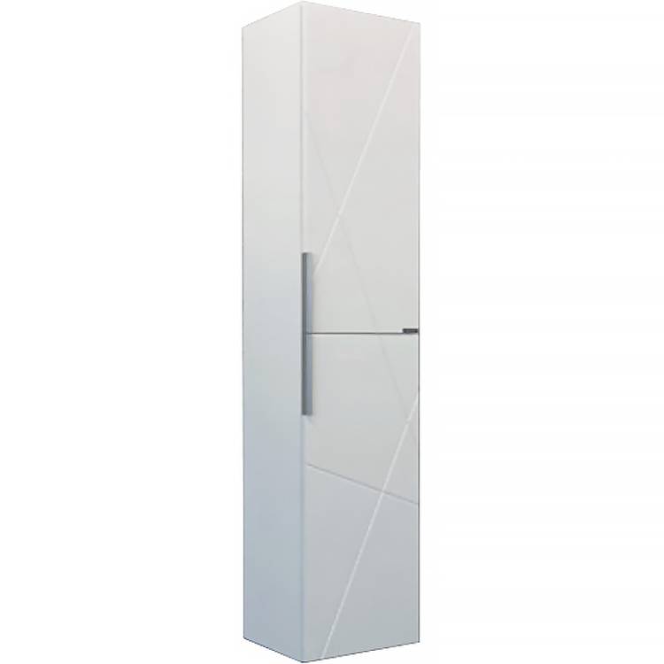 Шкаф-пенал Comforty Мерано-35 00-00010666 подвесной, белый матовый