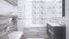 Декор Laparet Elegance 2 Белый 20x50 фото 2
