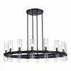 Люстра подвесная ST Luce Isla SL1237.403.16 Черный/Прозрачный E14 16*15W