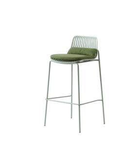 Стул барный Stool Group Louran D-012H-75 green зеленый с подушкой