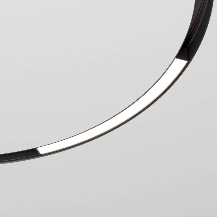 Трековый линейный светодиодный светильник Elektrostandard Slim Magnetic 85180/01 16W 4200K Planar черный