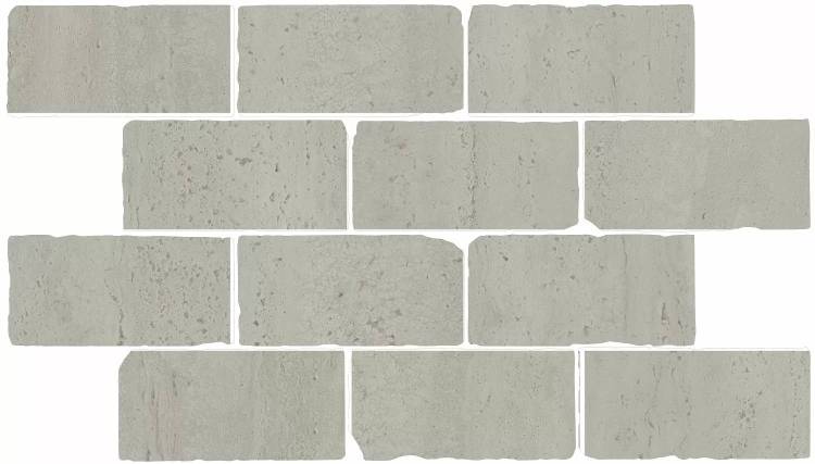 Мозаика Kerama Marazzi Сан-Марко BR032 мозаичный серый светлый матовый обрезной 46.5x26.5x0.9