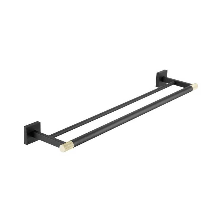 Полотенцедержатель Rose RG3027H золото, черный