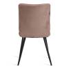 Стул Tetchair Bari 21655 бежевый/черный фото 4