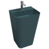 Раковина Isvea Sott'Aqua 10SQ37001SV-2P напольная, изумрудный матовый, 50x42