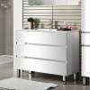 Мебель для ванной Sanvit Кубэ-3 90 белый глянец фото 2