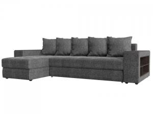 Диван угловой Лига диванов Дубай 110487L Серый Левый
