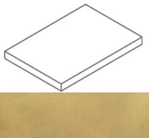 Ступень Italon Continuum 620070002364 Brass Gold Scalino Angolare SX 33x160