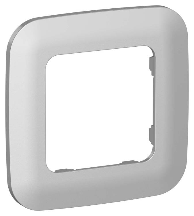 Рамка 1-постовая IEK Flite FI-M12-31-20-K47 алюминий