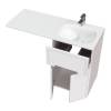 Тумба с раковиной Taliente Olejo TA-MBO-60NR-blanco белая, 120 см