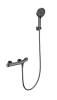 Смеситель для душа Wonzon & Woghand WW-B2057-A-BGG с термостатом, темный графит