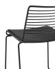 Набор из 4 стульев Stool Group Danny DN-S18 BL/BL X4 черный с черной подушкой фото 6