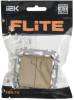 Выключатель 2-клавишный IEK Flite FI-V20-1-10-1-K59 хаки фото 2