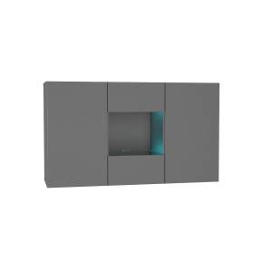 Комод НК-Мебель Point тип-1.2 00-00162868 серый графит