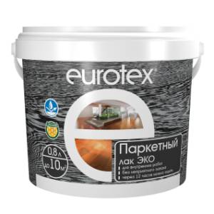 Лак паркетный акриловый EUROTEX Эко матовый 0.8 л