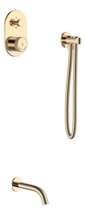 Душевой комплект Boheme Tech 154-G Gold