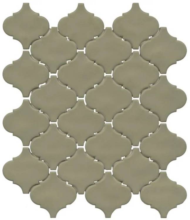 Керамическая плитка Kerama Marazzi Арабески Марокко KM2630M0051N зелёный матовый 26x30