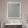 Зеркало BelBagno SPC-KRAFT-700-800-SENS-AL с подсветкой и подогревом, Сатин фото 5