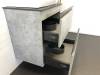 Тумба с раковиной Comforty Эдинбург-60-2 00-00005700 бетон светлый фото 14