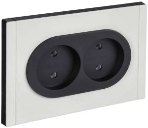 Розетка 2-местная IEK Forte&Piano FP-R20-10-1-M-K01 белый