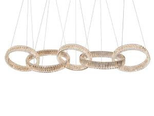 Подвесная светодиодная люстра Newport Crystal 8245N/S chrome