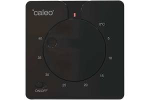 Терморегулятор Caleo C430 black 0К-00000791 встраиваемый, аналоговый, 3.5 кВт