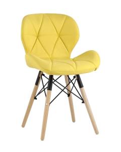 Стул Stool Group Бон DC-19122601 1009-11 желтый, рогожка