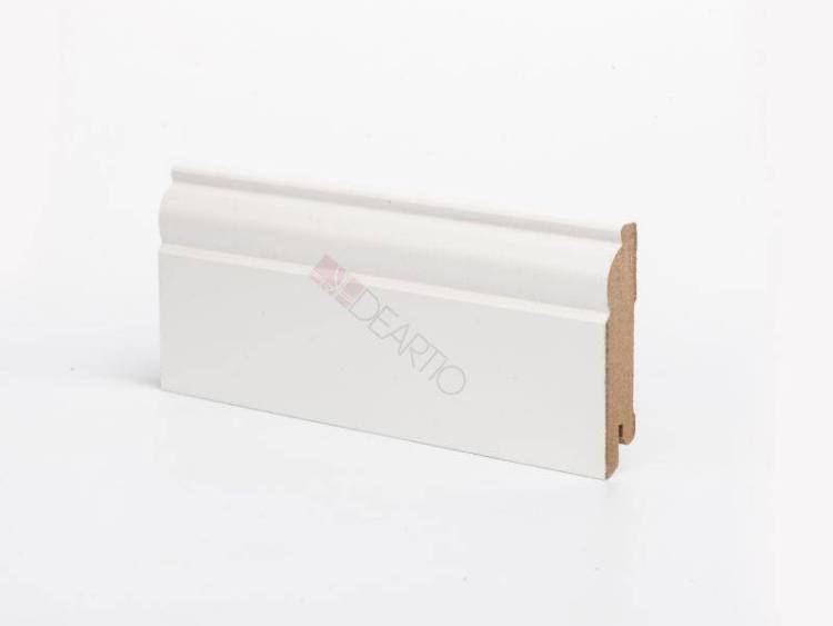 Плинтус Deartio Universal U 104-80 Белый 2050x80x16