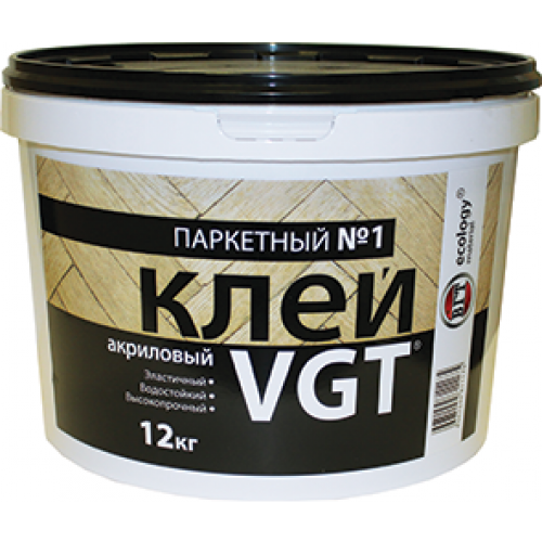 VGT КЛЕЙ АКРИЛОВЫЙ НАПОЛЬНЫЙ ЭКОНОМ № 1 для бытового линолиума и ковролина (1,5кг)