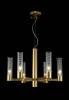 Люстра Crystal Lux Otono Sp6+1 Brass/Transparente фото 5