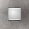 Зеркало BelBagno SPC-KRAFT-900-800-LED-TCH-WARM-NERO с подсветкой и подогревом, Черный фото 3