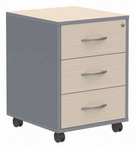 Тумбочка Skyland Imago 00-07125458 Клен/Металлик