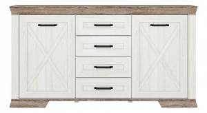 Тумба BlackRedWhite Marselle BRW_70004110