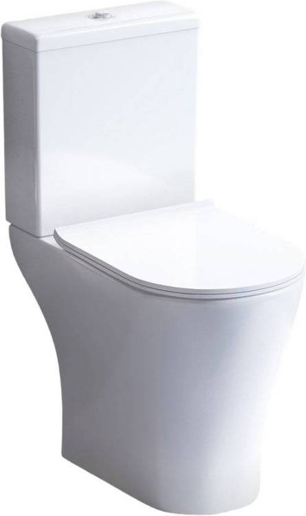 Унитаз-компакт Damixa Sirius DX86C8600SC безободковый, с микролифтом