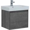 Тумба с раковиной Aquanet Nova Lite 60 245239 подвесная, дуб рошелье