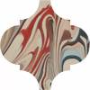 Декор Kerama Marazzi Арабески Венеция VT/A625/65000 красный матовый 6.5x6.5x0.69 фото 6