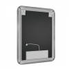 Зеркало Teymi Solli Black Soft Line T20233S с подсветкой, сенсор на взмах, 60x80 фото 13