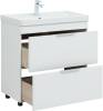 Тумба под раковину Aquanet Ирис new 815 310154 белый глянец фото 7
