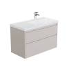 Тумба с раковиной Aquanet Nova Lite 2.0 90 R 365926 Бежевый