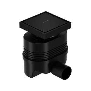 Душевой трап Allen Brau Priority 9.50024.31 черный матовый, 10x10 см