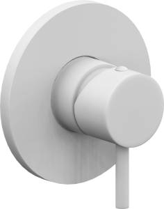 Смеситель для душа Paffoni Light LIG011BO С ВНУТРЕННЕЙ ЧАСТЬЮ, белый