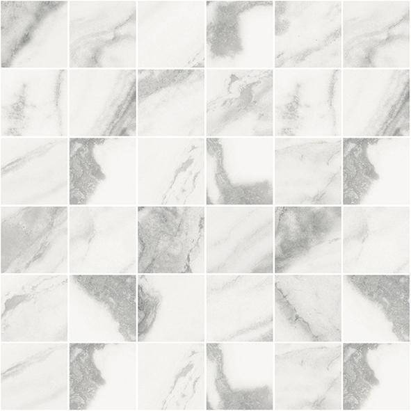 Мозаика Laparet Silver Белая 30x30