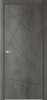 Межкомнатная дверь Verda эмалит Севилья 26, глухая, бетон темный 900x2000