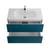 Тумба с раковиной Art&Max Torino Аквамарин, 58.5x80 фото 4