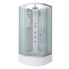 Душевая кабина Niagara Classic NG-3302-14BKTG (1000x1000x2100-2400) со средним поддоном (26см)