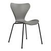Стул Bradex Home Seven FR 0422, серый с черными ножками