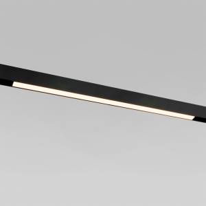 Трековый линейный светодиодный светильник Elektrostandard Slim Magnetic L02 85034/01 30W 3000K черный