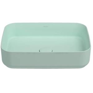 Раковина Isvea Infinity 10NF65050SV-2T 50 см, мятно-зеленая матовая