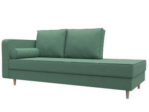 Кушетка Лига Диванов Прайм 123657L амур зеленый, левая